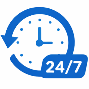 24/7 Availability